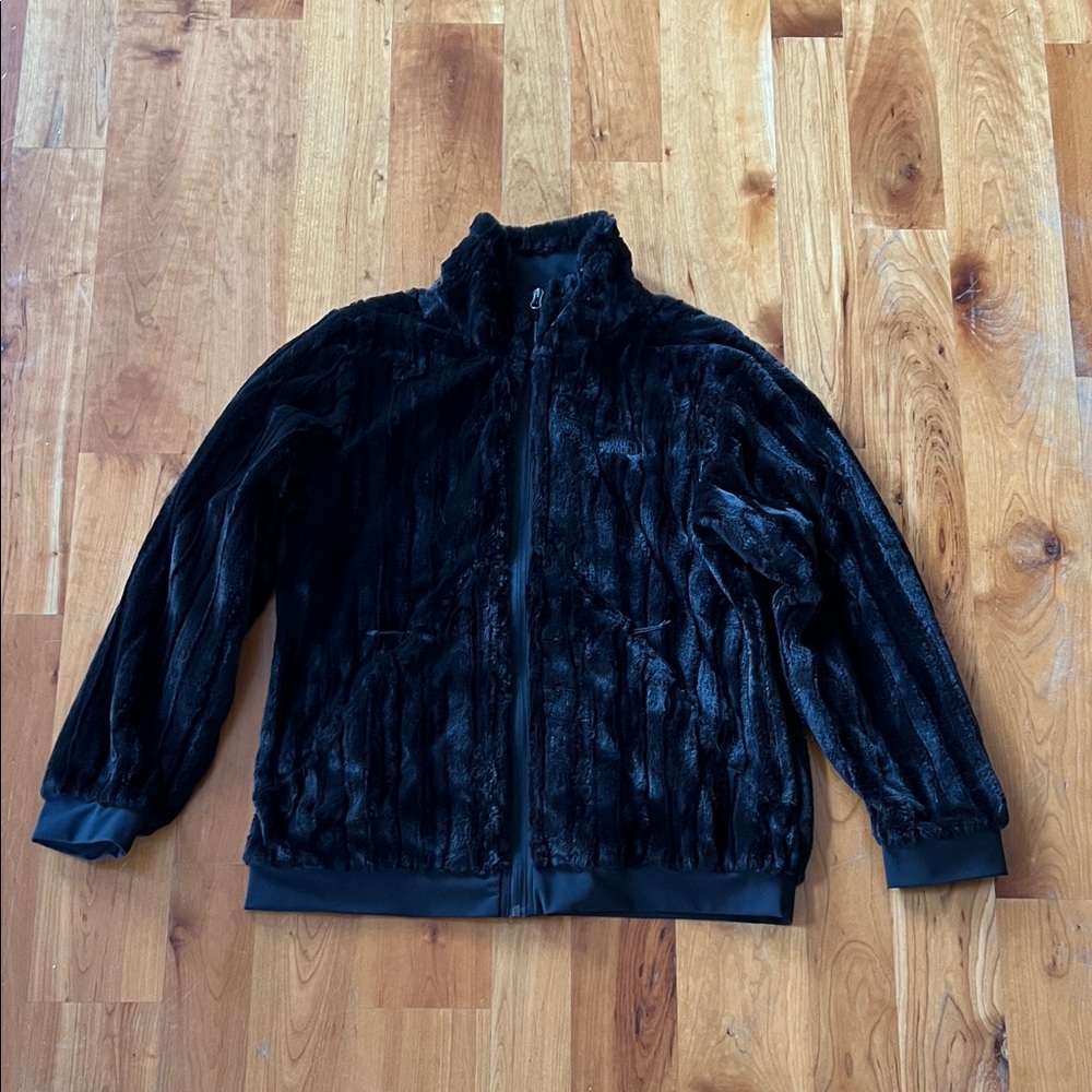 The North Face Black Faux Fur Jacket